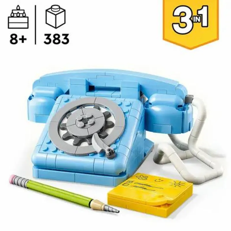LEGO® Klemm- Und Magnetbaukästen>Creator Retro-Telefon 31174