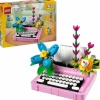 LEGO® Klemm- Und Magnetbaukästen>Creator Schreibmaschine mit Blumen 31169
