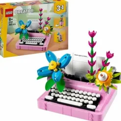 LEGO® Klemm- Und Magnetbaukästen>Creator Schreibmaschine mit Blumen 31169
