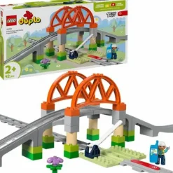 LEGO® Bauen>DUPLO® Eisenbahnbrücke und Schienen – Erweit