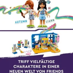 LEGO® Klemm- Und Magnetbaukästen>Friends Lianns Zimmer 41739