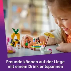 LEGO® Klemm- Und Magnetbaukästen>Friends Poolparty Mit Einhorn Und Flamingo 4