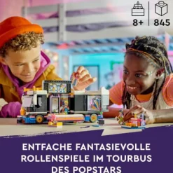 LEGO® Klemm- Und Magnetbaukästen>Friends Popstar-Tourbus 42619