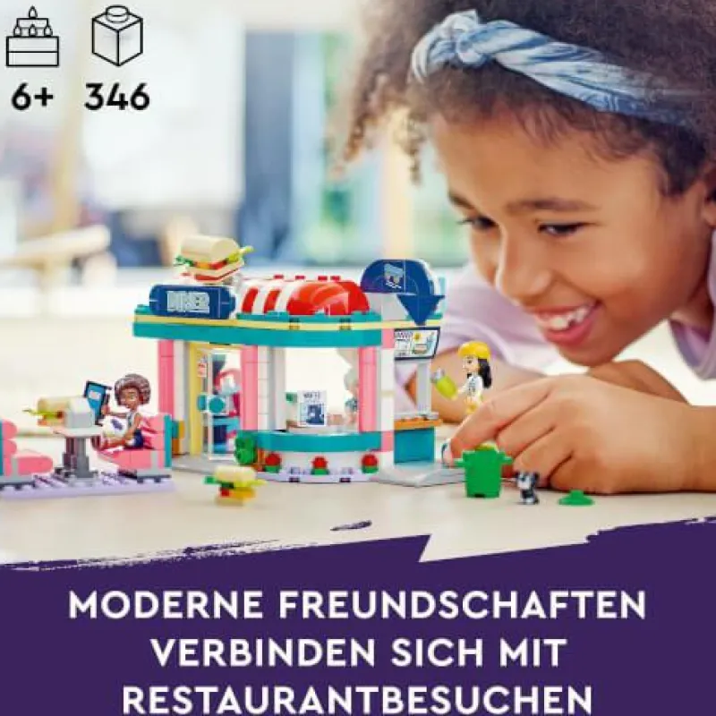LEGO® Klemm- Und Magnetbaukästen>Friends Restaurant 41728