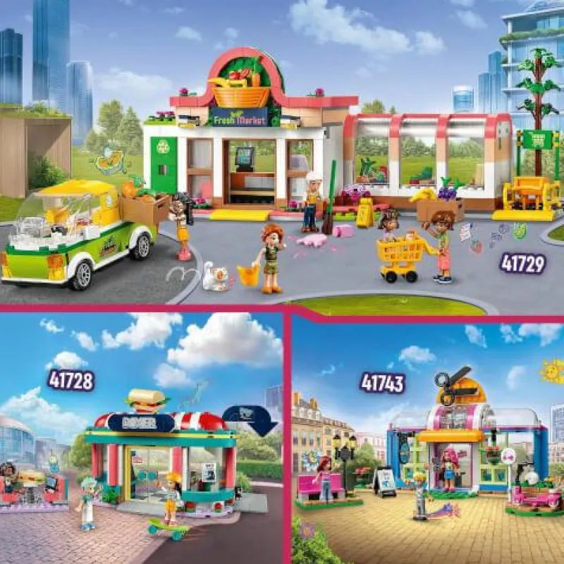 LEGO® Klemm- Und Magnetbaukästen>Friends Restaurant 41728