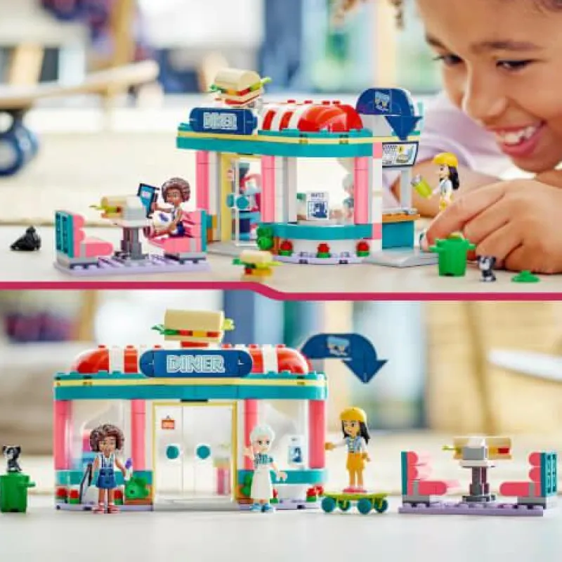 LEGO® Klemm- Und Magnetbaukästen>Friends Restaurant 41728