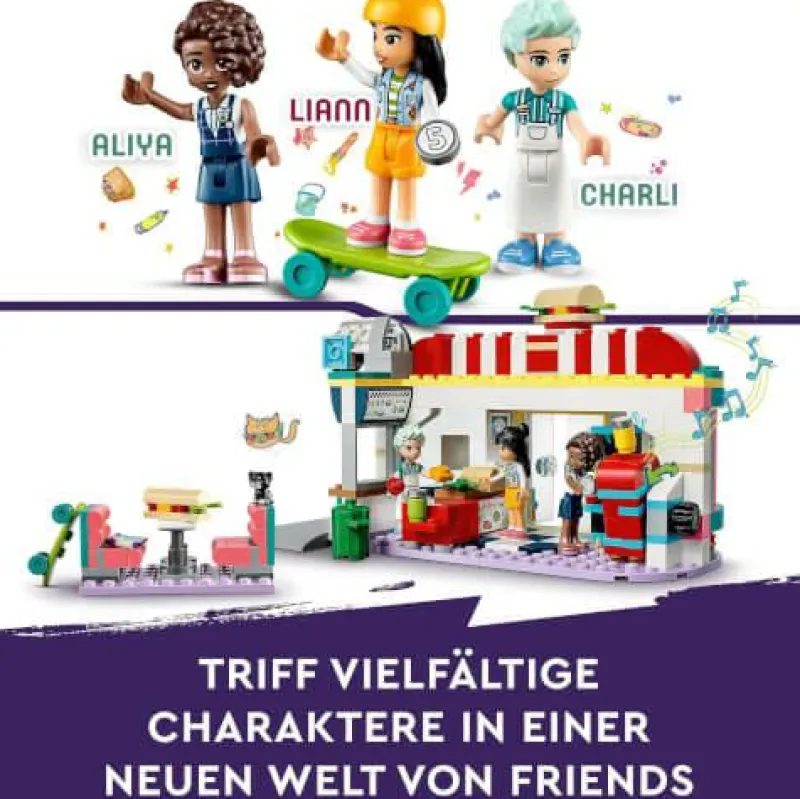 LEGO® Klemm- Und Magnetbaukästen>Friends Restaurant 41728
