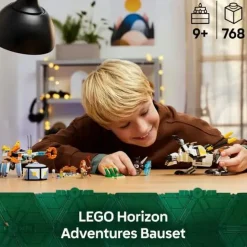 LEGO® Klemm- Und Magnetbaukästen>Horizon Aloy und Varl vs. Panzerwanderer und