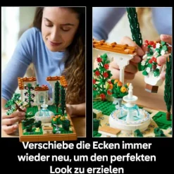 LEGO® Klemm- Und Magnetbaukästen>Icons Springbrunnengarten 10359
