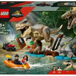 LEGO® Klemm- Und Magnetbaukästen>Jurassic World™ Flucht vor dem T.Rex 76975