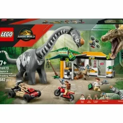 LEGO® Klemm- Und Magnetbaukästen>Jurassic World™ Raptor & Titanosaurus: Große