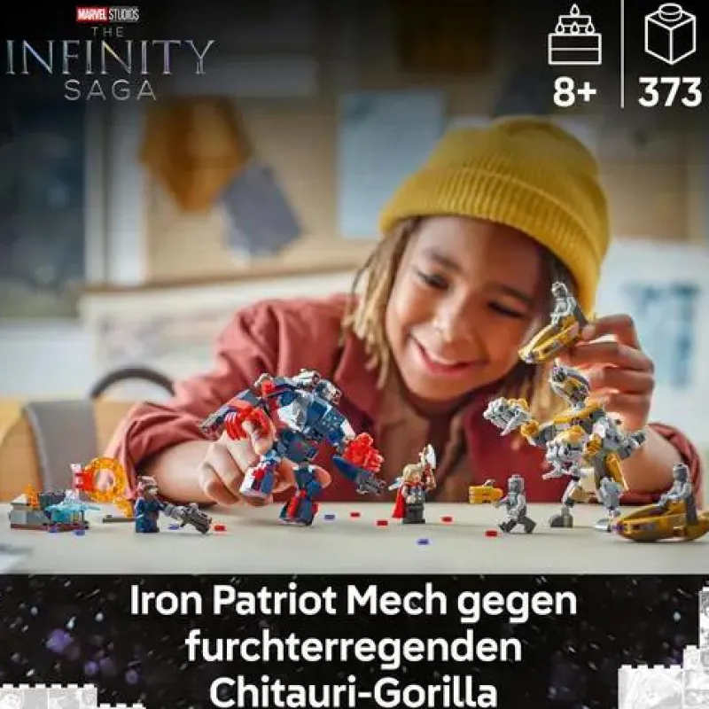 LEGO® Klemm- Und Magnetbaukästen>Marvel™ Avengers: Endgame Thor vs. Chitauri