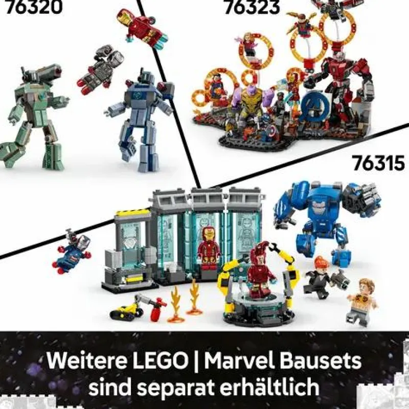 LEGO® Klemm- Und Magnetbaukästen>Marvel™ Avengers: Endgame Thor vs. Chitauri