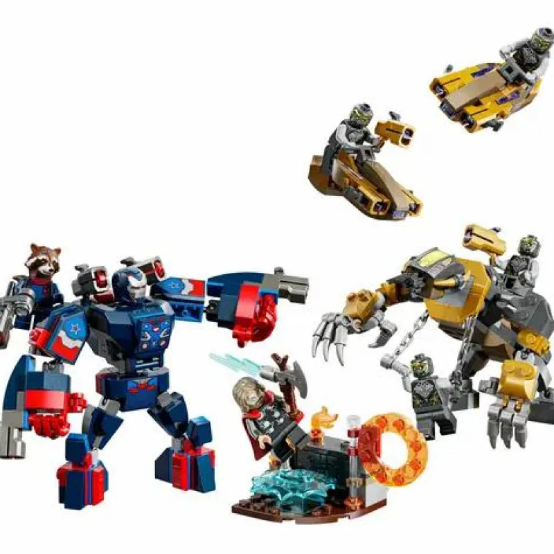 LEGO® Klemm- Und Magnetbaukästen>Marvel™ Avengers: Endgame Thor vs. Chitauri