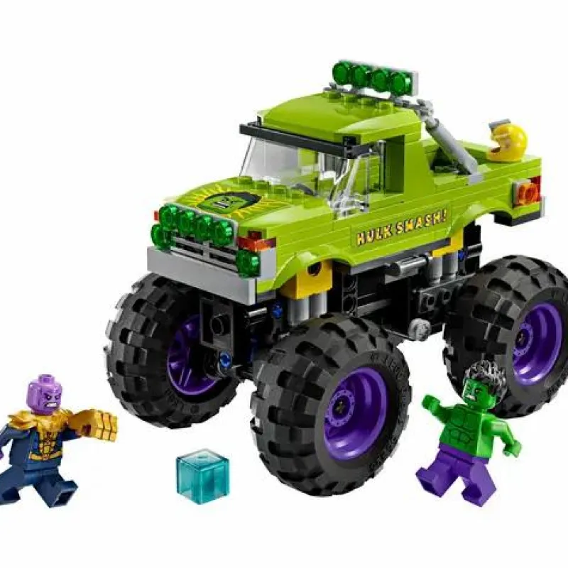 LEGO® Klemm- Und Magnetbaukästen>Marvel™ Hulk-Truck vs. Thanos 76312