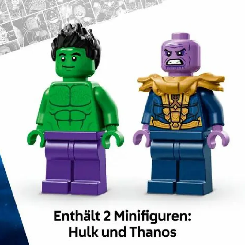 LEGO® Klemm- Und Magnetbaukästen>Marvel™ Hulk-Truck vs. Thanos 76312