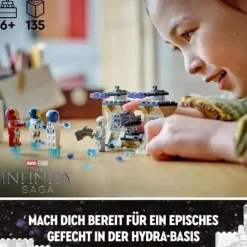 LEGO® Klemm- Und Magnetbaukästen>Marvel™ Iron Man & Iron Legion vs. HYDRA-Sol