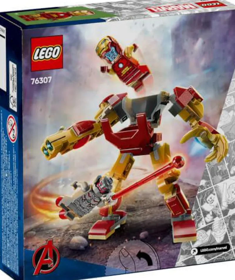 LEGO® Klemm- Und Magnetbaukästen>Marvel™ Iron Man Mech vs. Ultron 76307