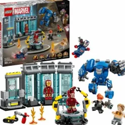 LEGO® Klemm- Und Magnetbaukästen>Marvel™ Iron Mans Labor: Halle der Rüstungen