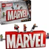 LEGO® Klemm- Und Magnetbaukästen>Marvel™ MARVEL™ Logo & Minifiguren 76313
