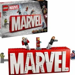 LEGO® Klemm- Und Magnetbaukästen>Marvel™ MARVEL™ Logo & Minifiguren 76313