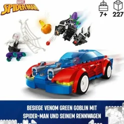 LEGO® Klemm- Und Magnetbaukästen>Marvel™ Spider-Mans Rennauto & Venom Green G
