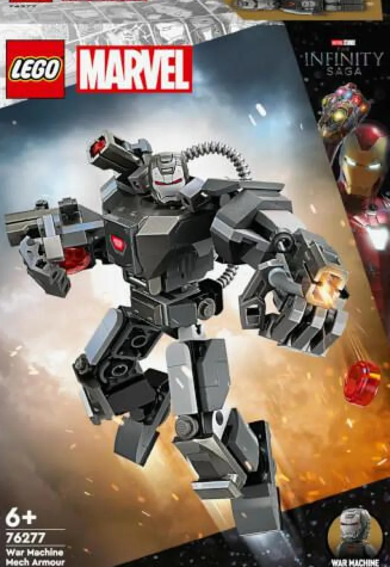 LEGO® Klemm- Und Magnetbaukästen>Marvel™ War Machine Mech 76277