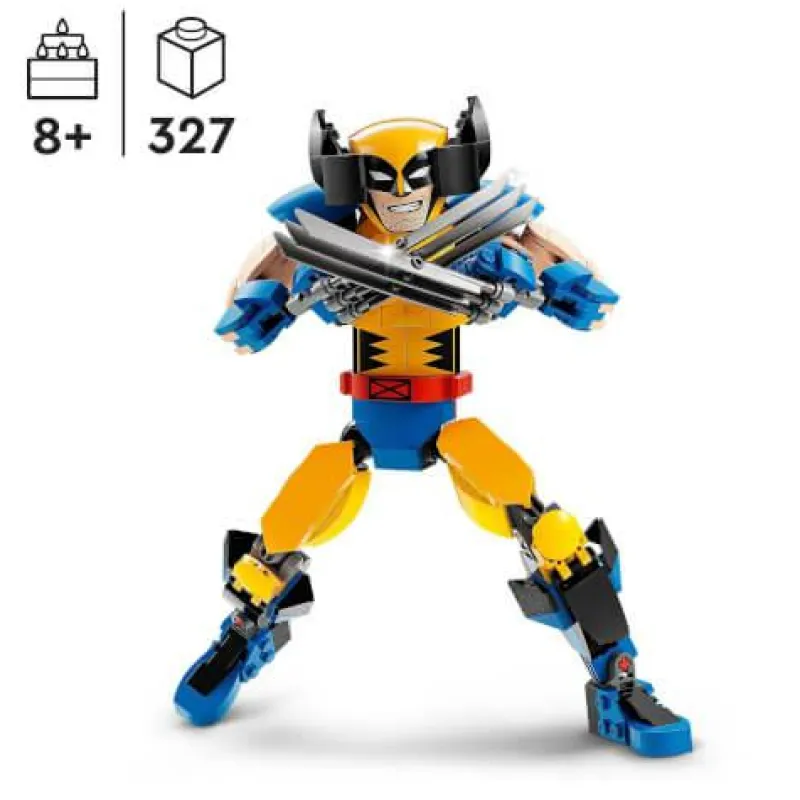 LEGO® Klemm- Und Magnetbaukästen>Marvel™ Wolverine Baufigur 76257