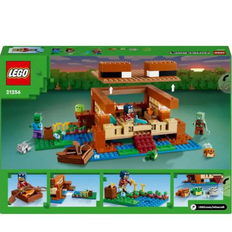 LEGO® Klemm- Und Magnetbaukästen>Minecraft™ Das Froschhaus 21256