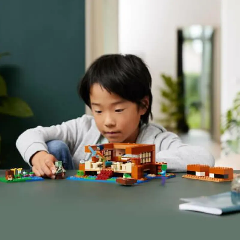 LEGO® Klemm- Und Magnetbaukästen>Minecraft™ Das Froschhaus 21256