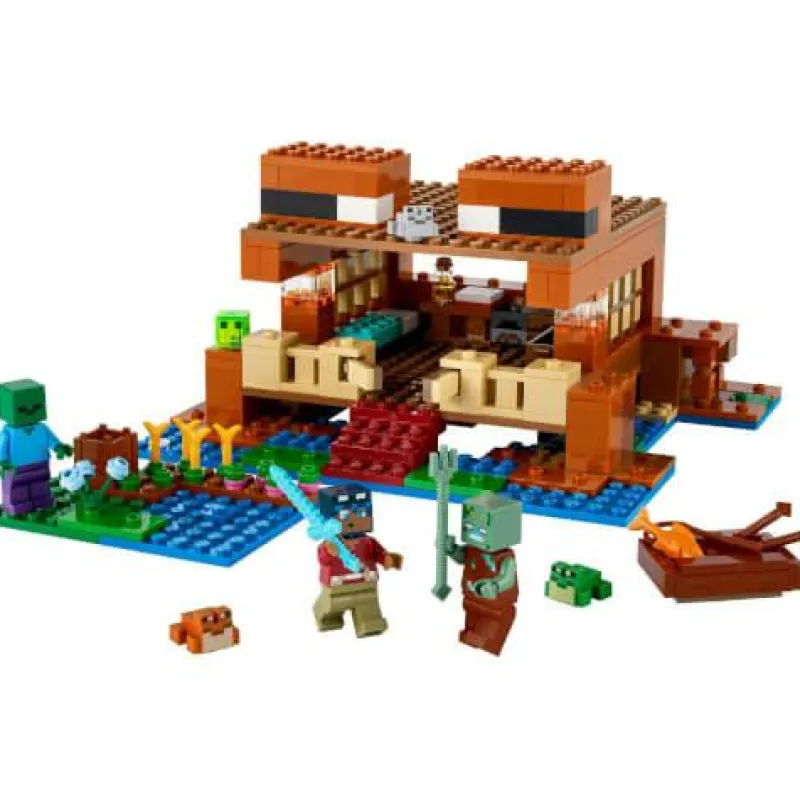 LEGO® Klemm- Und Magnetbaukästen>Minecraft™ Das Froschhaus 21256
