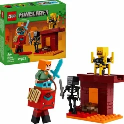 LEGO® Klemm- Und Magnetbaukästen>Minecraft™ Das Lava-Duell im Nether 21266