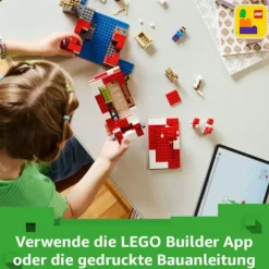 LEGO® Klemm- Und Magnetbaukästen>Minecraft™ Das Pilzkuh-Haus 21270