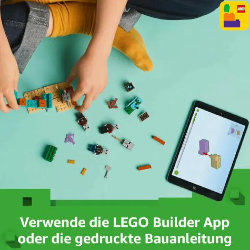 LEGO® Klemm- Und Magnetbaukästen>Minecraft™ Die Illager-Wüstenpatrouille 2126