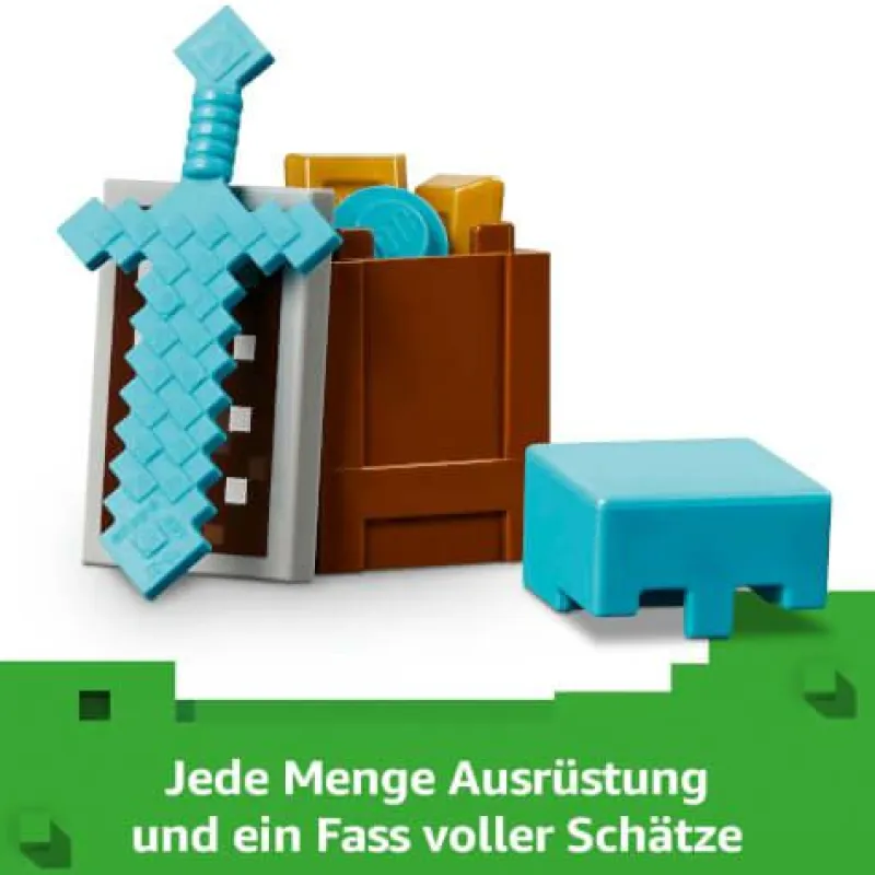 LEGO® Klemm- Und Magnetbaukästen>Minecraft™ Die Illager-Wüstenpatrouille 2126