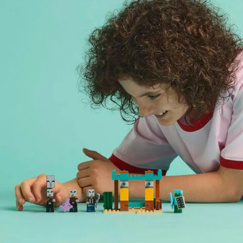 LEGO® Klemm- Und Magnetbaukästen>Minecraft™ Die Illager-Wüstenpatrouille 2126