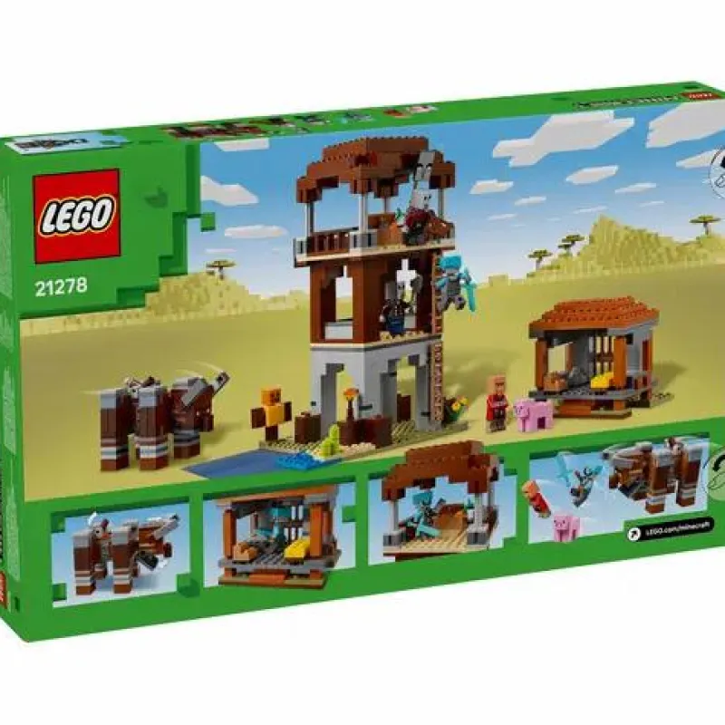 LEGO® Klemm- Und Magnetbaukästen>Minecraft™ Ein Verwüster Am Plünderer-Außenp