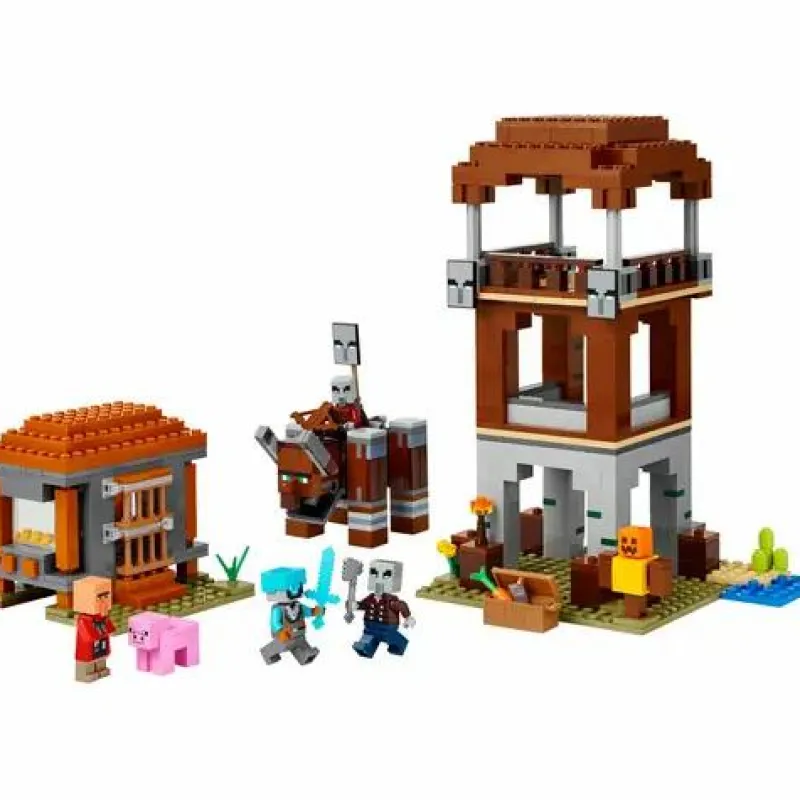 LEGO® Klemm- Und Magnetbaukästen>Minecraft™ Ein Verwüster Am Plünderer-Außenp