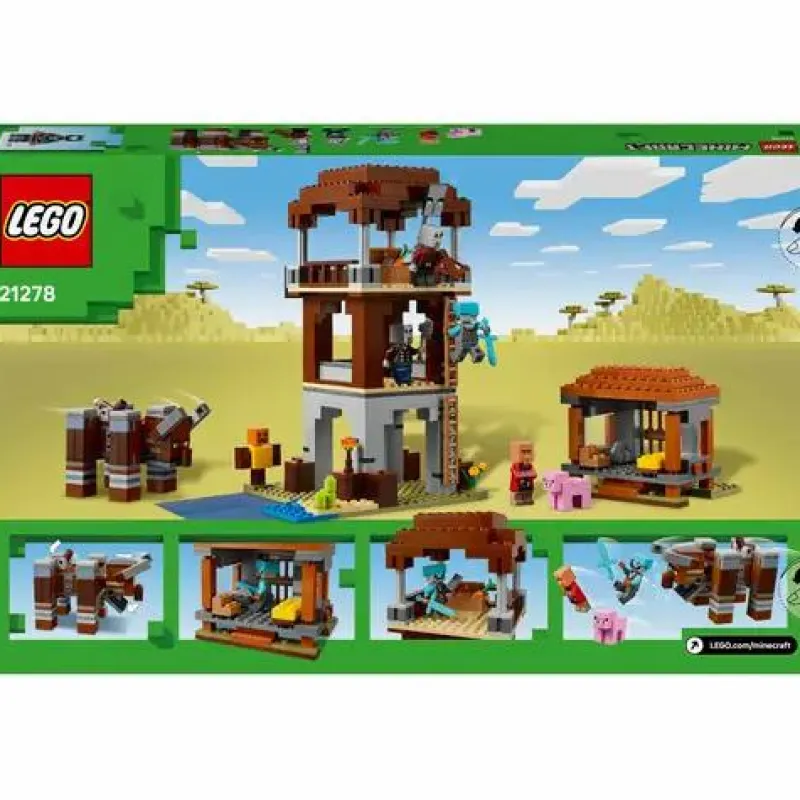 LEGO® Klemm- Und Magnetbaukästen>Minecraft™ Ein Verwüster Am Plünderer-Außenp