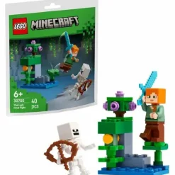 LEGO® Klemm- Und Magnetbaukästen>Minecraft™ Showdown in der Üppigen Höhle 307