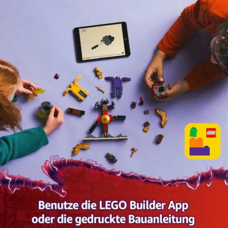 LEGO® Klemm- Und Magnetbaukästen>NINJAGO® Drachen-Spinjitzu Battle Pack 71826