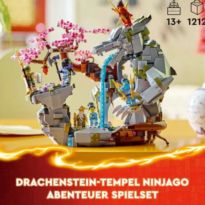 LEGO® Klemm- Und Magnetbaukästen>NINJAGO® Drachenstein-Tempel 71819
