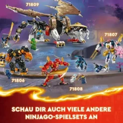 LEGO® Klemm- Und Magnetbaukästen>NINJAGO® Egalt der Meisterdrache 71809