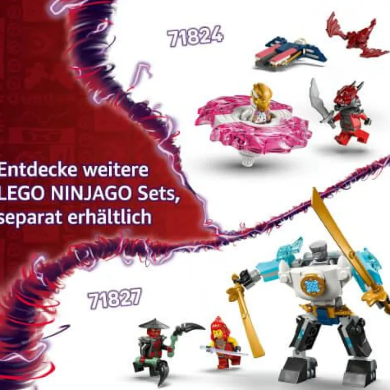 LEGO® Klemm- Und Magnetbaukästen>NINJAGO® Kais Drachen-Spinjitzu-Spinner 7182