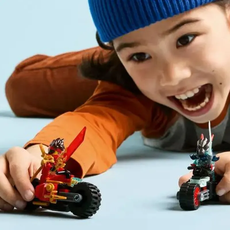 LEGO® Klemm- Und Magnetbaukästen>NINJAGO® Kais Motorradrennen 71838