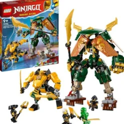 LEGO® Klemm- Und Magnetbaukästen>NINJAGO® Lloyds und Arins Training-Mechs 717