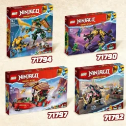 LEGO® Klemm- Und Magnetbaukästen>NINJAGO® Lloyds und Arins Training-Mechs 717