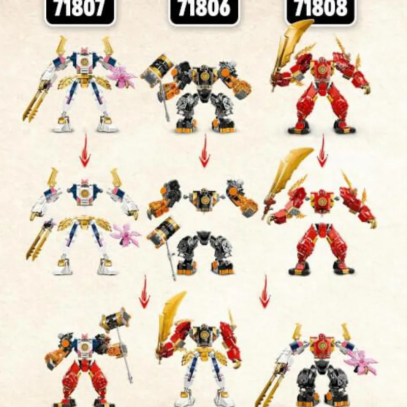 LEGO® Klemm- Und Magnetbaukästen>NINJAGO® Soras Technikmech 71807