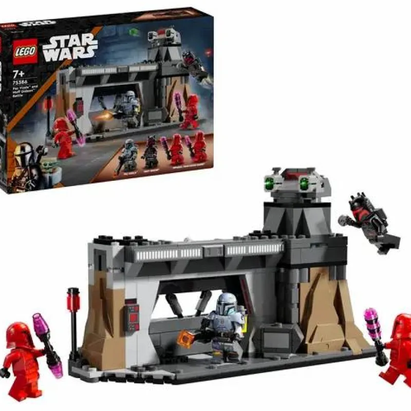 LEGO® Klemm- Und Magnetbaukästen>Star Wars™ Duell zwischen Paz Vizsla™ und Mo