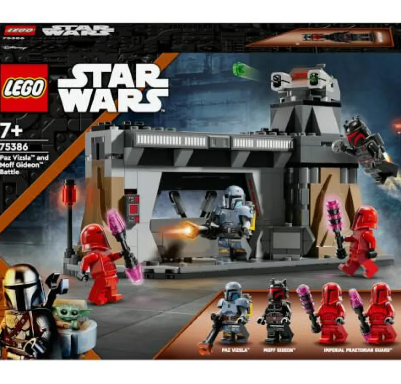 LEGO® Klemm- Und Magnetbaukästen>Star Wars™ Duell zwischen Paz Vizsla™ und Mo